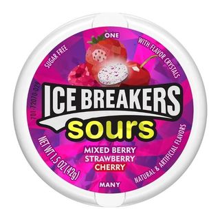 ICE BREAKERS SOURS MIXED BERRY 42G