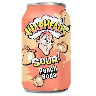 Warheads Sour Peach Soda 330ml