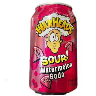 Warheads sour watermelon soda 330ml