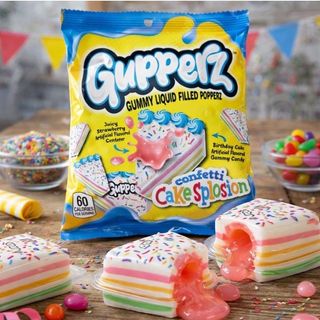 GUPPERZ GUMMY CONFETTI CAKE 72G