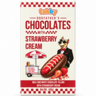 TABBY DOGFATHER'S STRAWBERRY CREAM 40G