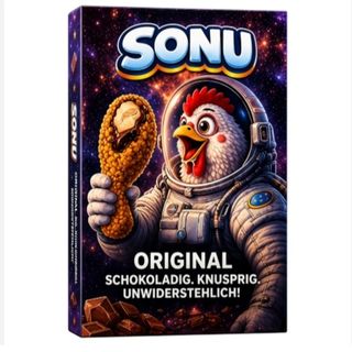 SONU CRUNCH CHICKEN CHOCOLATE 60G