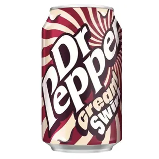 DR PEPPER CREAM SWIRL 330ML