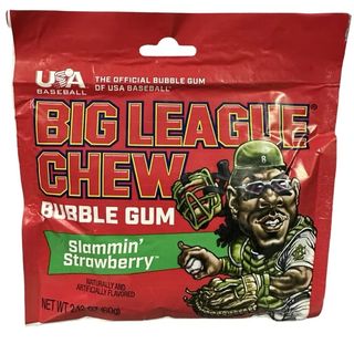 BIG LEAGUE CHEW BUBBLE GUM 60G