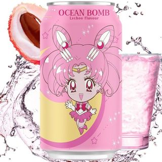 Ocean Bomb Sailor Moon Lychee 330ml