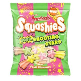 SQUASHIES SOUR SHOOTING STARS 100G