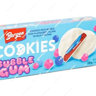 Bergen cookies bubble gum 128g
