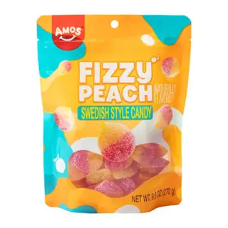 AMOS FIZZY PEACH 270g