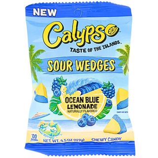 CALYPSO SOUR WEDGES OCEAN BLUE 127G