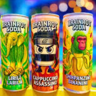 BRAIN SODA CHIMPANZINI BANANINI 250ML