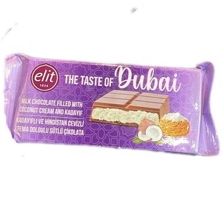 Chocolate Dubai de coco 90g