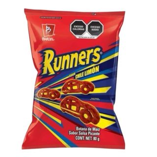 RUNNERS SABOR A CHILE LIMON 58G
