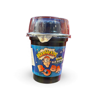 Warheads sour blue raspberry boba 400ml