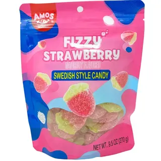 AMOS FIZZY STRAWBERRY 270G
