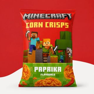 MINECRAFT CORN CHIPS 60G