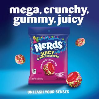 Nerds Juicy Gummy Clusters 127g