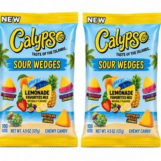 CALYPSO SOUR WEDGES FAVORITE MIX 127G