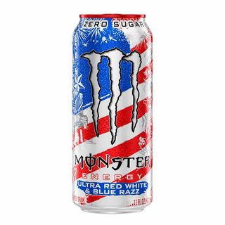 MONSTER ULTRA RED WHITE & BLUE RAZZ 473ML
