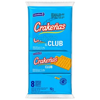 CRAKEÑAS CLUB PACK 8 UNIDADES