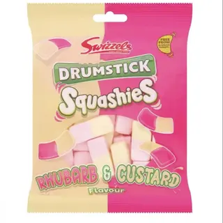 Squashies Rhubarb & Custard 120g