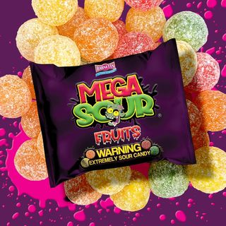 Barnetts Mega SOUR FRUITS 104G