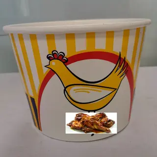 bucket de alitas barbacoa