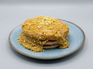 tortitas de pistacho