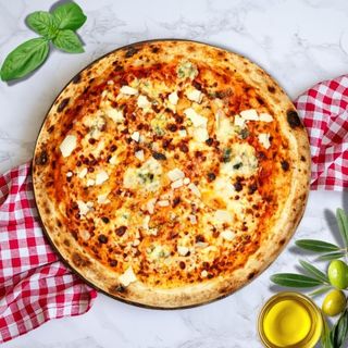 Pizza Cuatro Quesos (32 Cm.)