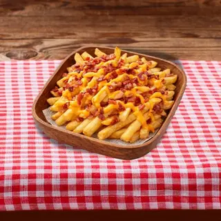 Patatas Con Bacon y Cheddar