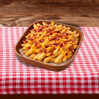 Patatas Con Bacon y Cheddar