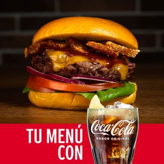 COMBO Burger BBQ Lovers + Refresco