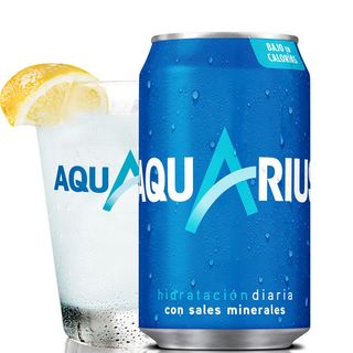 Aquarius Limón lata 330ml.