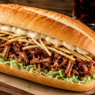 Bocadillo pull pork