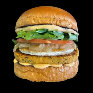 Garbanzos y Zanahoria Burger