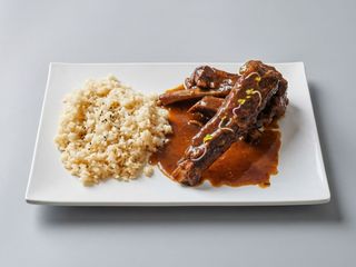 American ribs bbq