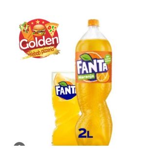 Fanta Naranja botella 2L.