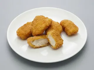 Nuggets con patatas