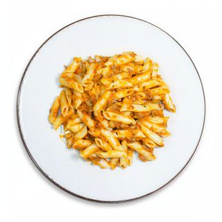 Macarrones con salsa boloñesa - 250 gr - Comida casera fría