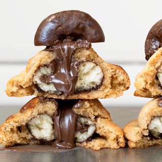Cookie de donettes con nutella