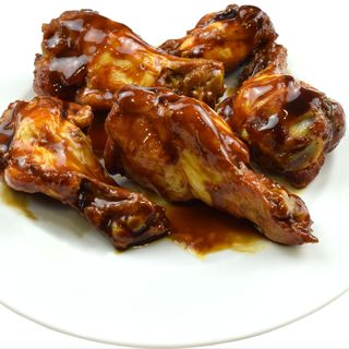 Alitas de pollo barbacoa