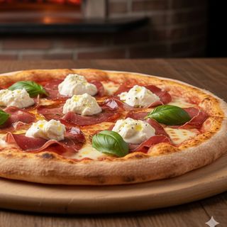 Pizza Bresaola E Straccia