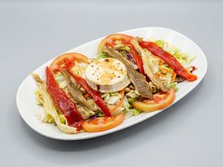 Ensalada de Queso de Cabra con Chanfaina