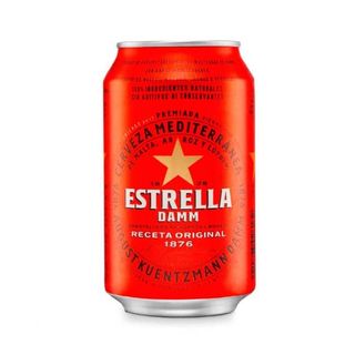 Esterilla Damm lata