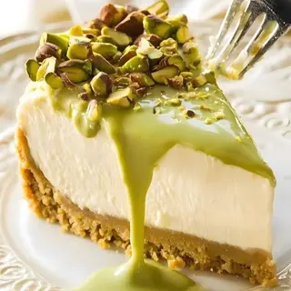 Tarta de queso Pistacho