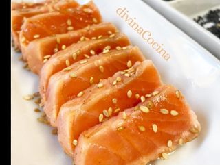 55. Tataki De Salmón (8 Pzs.)