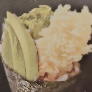 90. Temaki Langostino Frito (1 Pza.)