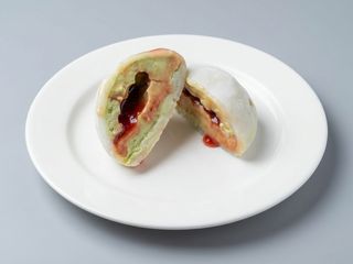 447 MOCHI TE VERDE Y FRESA