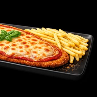 Milanesa Napolitana de res