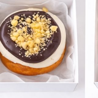 Roll chocolate con galleta crujiente