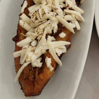 Plátano maduro con queso